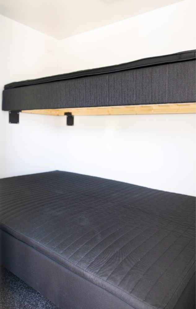 Slaapkamer met stapelbed