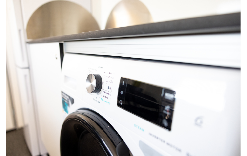 Ingebouwde wasmachine met droogfunctie